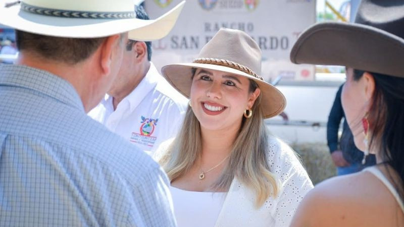 Dayana Pérez Mendoza impulsa apoyos para ganaderos de Salvador Escalante en la Expo Ganadera Michoacán 2026 