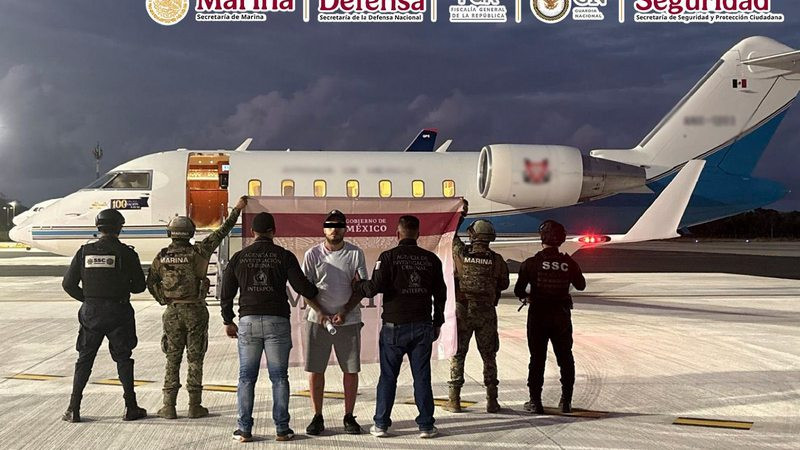Detienen en Quintana Roo a presunto operador internacional ligado al tráfico de estupefacientes y armas 