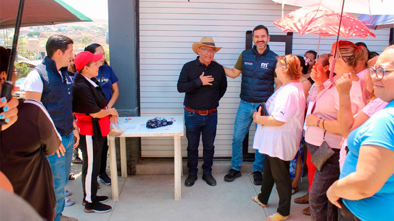 Yankel Benítez instala comité de obra pública en la colonia José Vasconcelos de Morelia, Michoacán  
