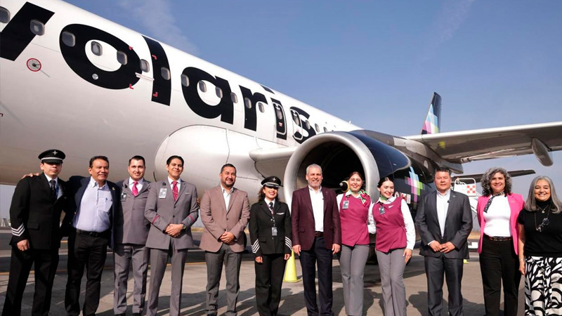 Aeropuerto Internacional de Morelia supera récord de 1.5 millones pasajeros en 2025 