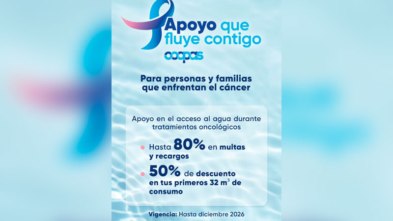 Con “Apoyo que fluye contigo”, Adolfo Torres fortalece el sentido social del Ooapas 