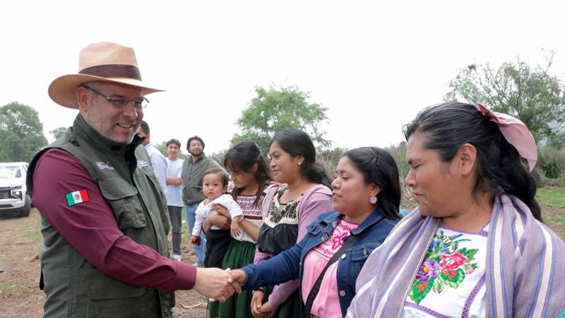Avanza limpieza de canales en el lago de Pátzcuaro; empleos temporales devuelven su vida: Bedolla 
