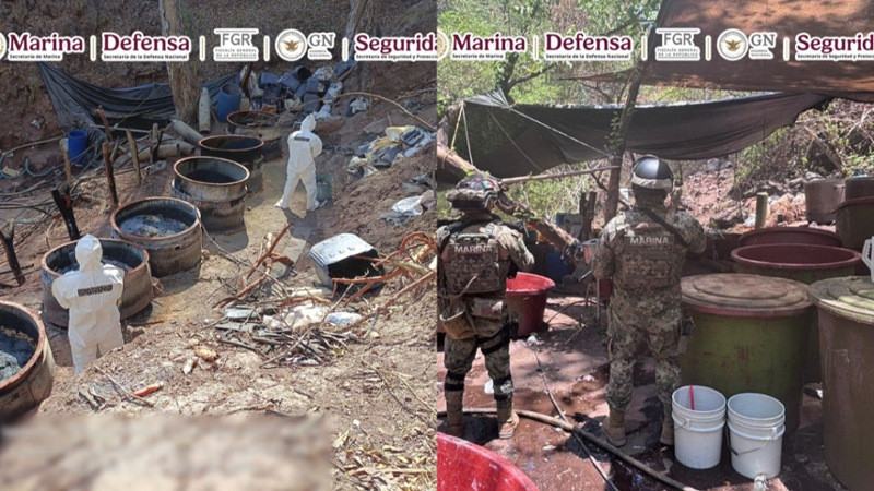 Golpe millonario al crimen organizado: fuerzas federales revientan cinco laboratorios clandestinos en Jalisco, Nayarit y Sinaloa 