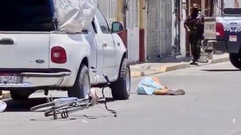 Ultiman a individuo en calles de Zamora, Michoacán 