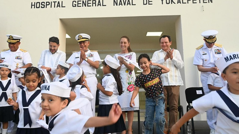 Sheinbaum inaugura el Hospital General Dr. Agustín O’Horán y pone en marcha IMSS Bienestar en Yucatán 