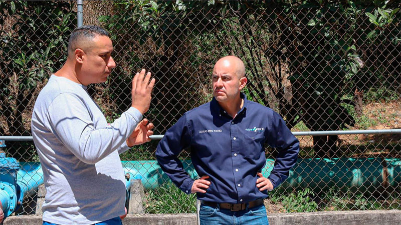 Ooapas mantiene acciones preventivas rumbo al cierre de la temporada de estiaje en Morelia: Adolfo Torres 