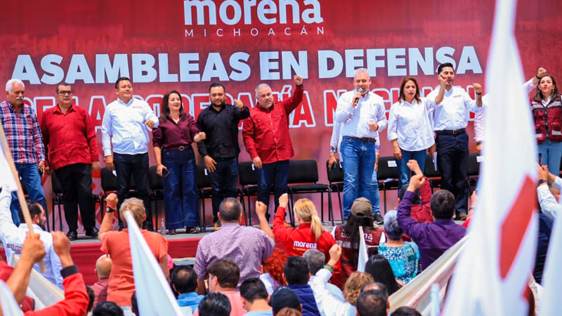 “En Puruándiro cerramos filas con la presidenta Sheinbaum: la soberanía no se negocia ni se entrega”: Jesús Mora 
