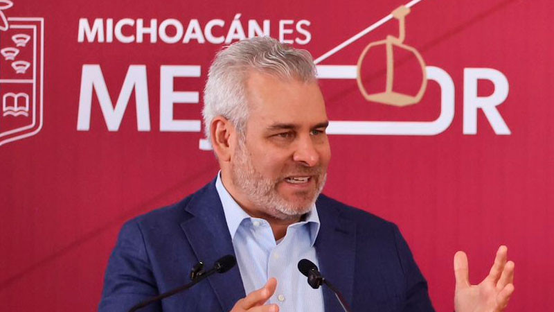 ¡Éxito total! Más de medio millón de usuarios han viajado en el teleférico de Uruapan: Bedolla 