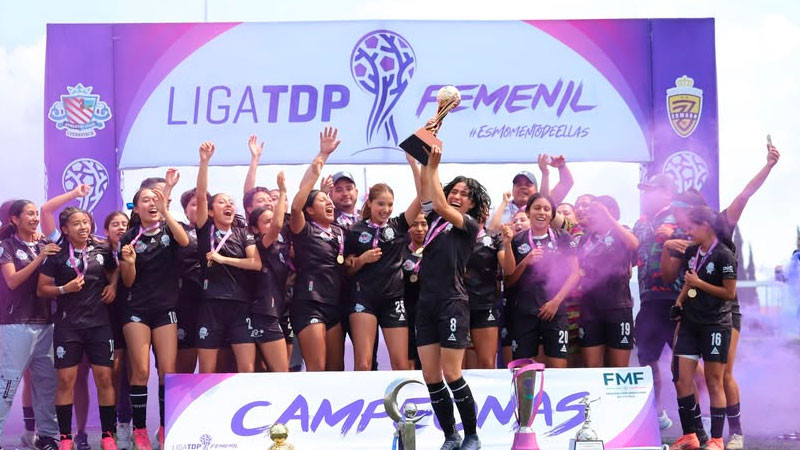 Quita Cuernavaca el invicto al Zamora y se corona campeón de TDP Femenil 