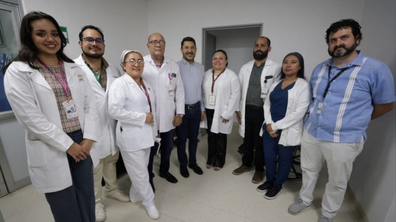 Supervisa Martí Batres la entrega de nuevas camas hospitalarias en la CH “Dr. Patricio Trueba de Regil” del ISSSTE en Campeche 
