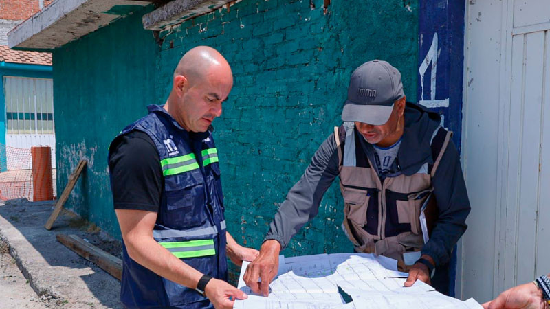 Modernizamos redes de drenaje y líneas de conducción en zonas prioritarias de Morelia: Adolfo Torres 