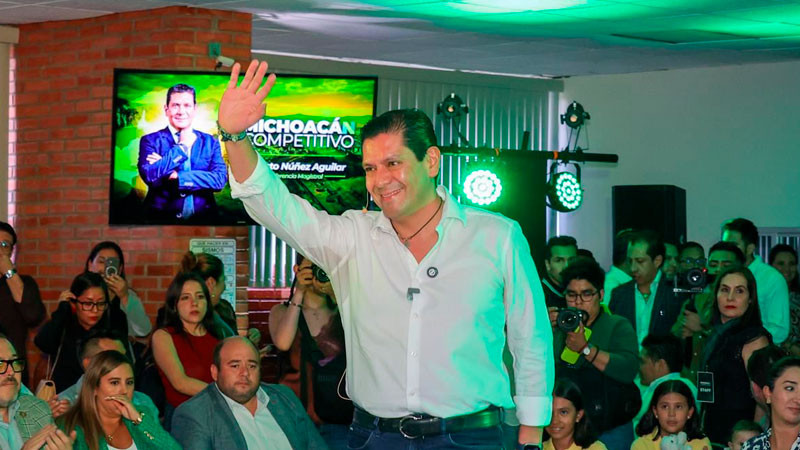 Por un Michoacán Competitivo: Ernesto Núñez Aguilar presenta plan integral para llevar al estado al siguiente nivel 
