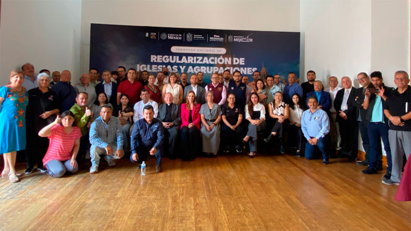 Avanza Segob en el Programa Nacional de Regularización de Iglesias y Agrupaciones 