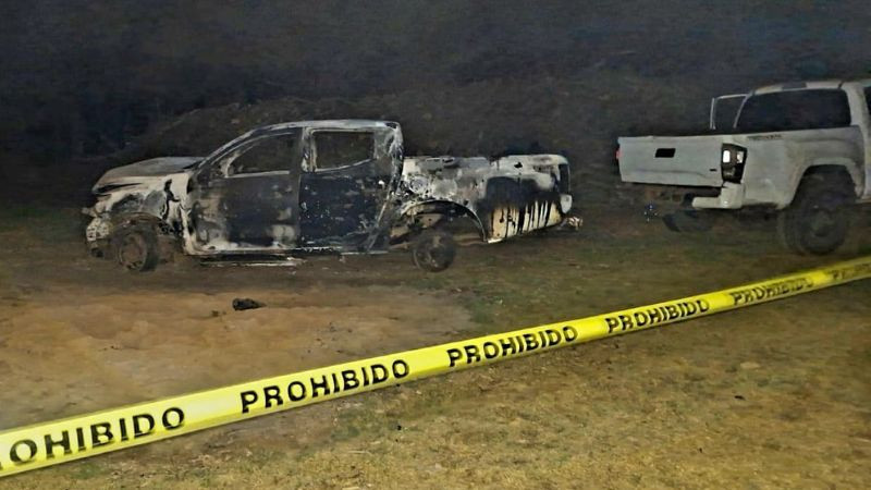 Identifican a los cinco hombres calcinados en Pátzcuaro; tenían antecedentes penales