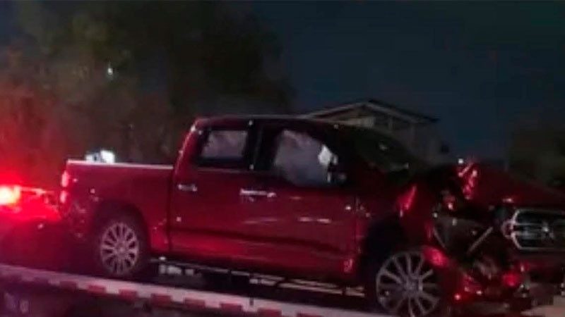 Aparatoso choque involucra a Paolita Suárez de "Las Perdidas", en León 
