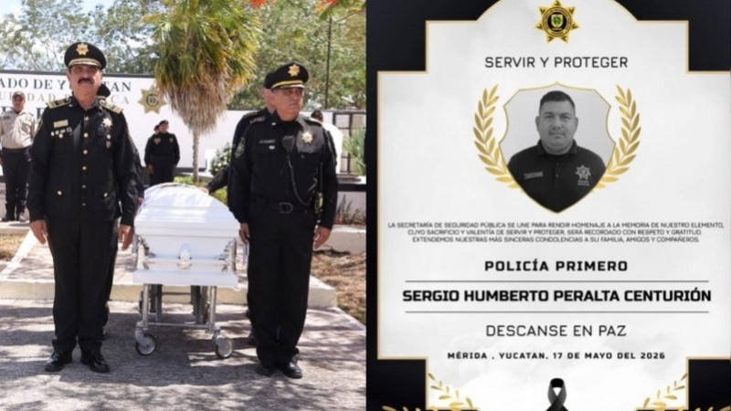 Policía de Yucatán muere por golpe de calor durante operativo en Maxcanú; buscaba a persona desaparecida 