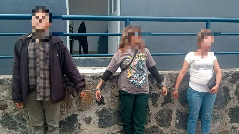 Policía Morelia detiene a siete personas por presunto robo a casa habitación en colonia Cosmos 