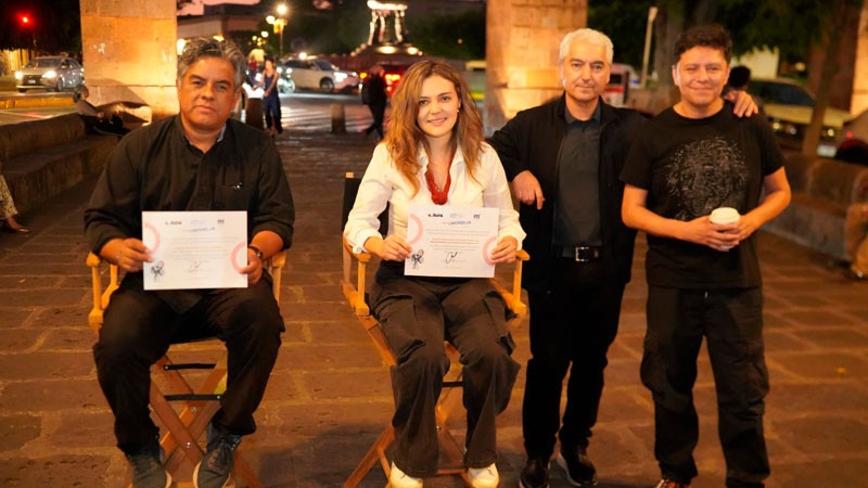 Arranca filmación del cortometraje ganador de la convocatoria “Hecho en Morelia” 
