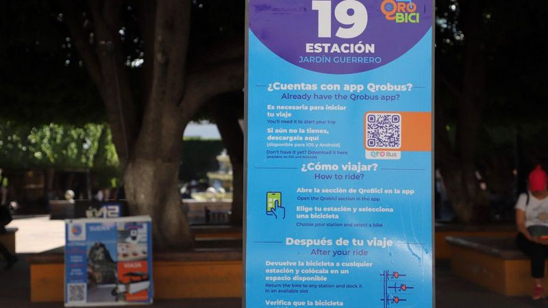 Sistema de bicicletas compartidas registra más de mil 500 viajes en Querétaro 