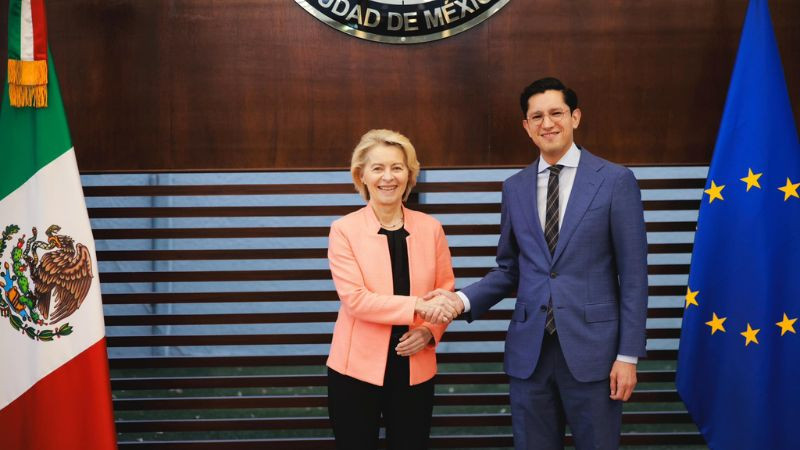 México recibe a líderes de la Unión Europea previo a la firma del Acuerdo Global Modernizado 