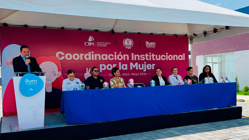 Fortalece la FGE de Michoacán coordinación con Ayuntamiento de Zamora, en favor de las mujeres 