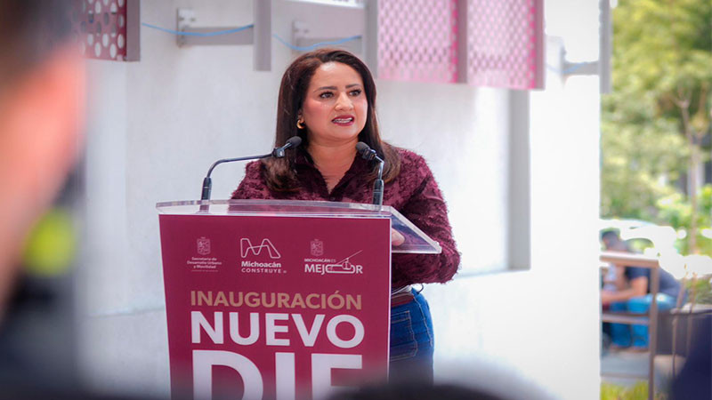 Nuevo DIF de Uruapan garantiza atención digna y accesible: Gladyz Butanda 