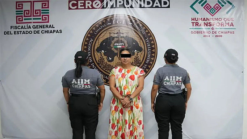 Separan del cargo y desafueran a alcaldesa de Jiquipilas, Chiapas, tras girarse una orden de aprehensión en su contra por presuntos actos de corrupción