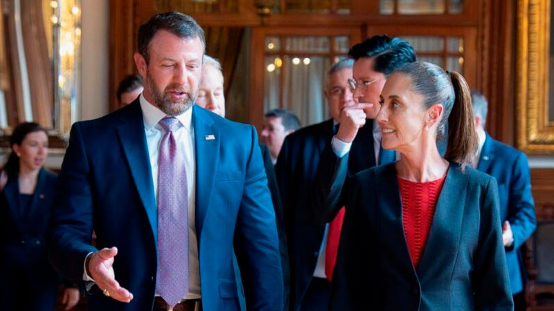 Sheinbaum asegura que recalcó a Mullin que "no hay subordinación” de México ante EEUU 
