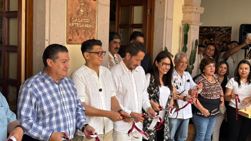 Casa de las Artesanías inaugura punto de venta en Pátzcuaro 