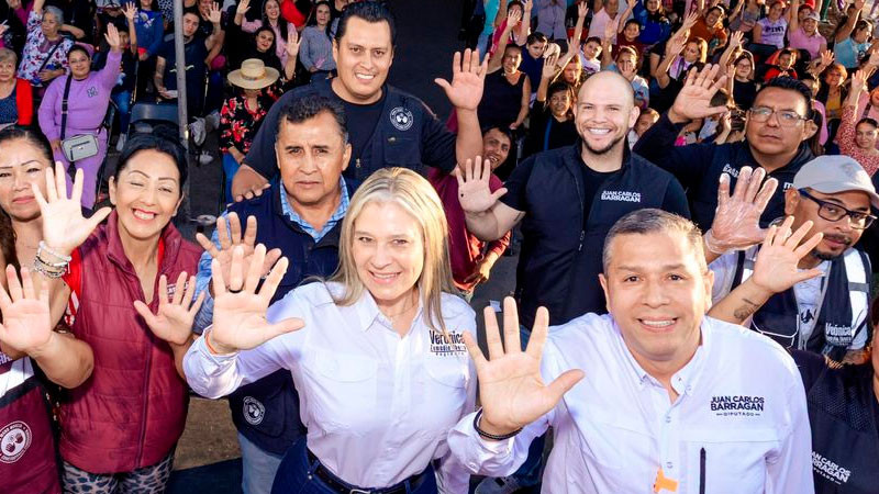 Juan Carlos Barragán desborda el poniente de Morelia con festejo masivo para las madres 