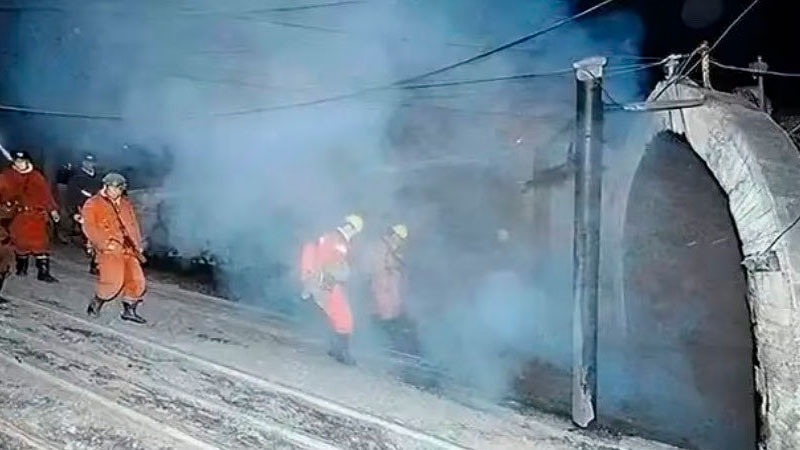 Tragedia en China; explosión en mina deja al menos 90 muertos 