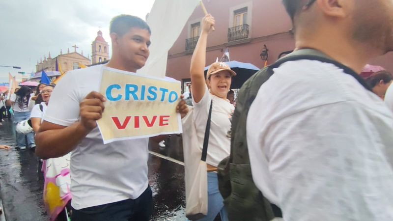 Clamor de fe en Morelia: Comunidad cristiana marcha por la paz y el fin de la violencia en Michoacán 