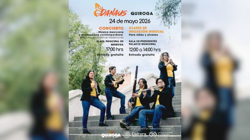 Quiroga impulsa la cultura y la formación musical de niñas, niños y jóvenes: Alma Mireya González Sánchez 