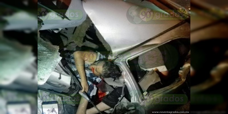 Morelia: Muere en trágico accidente; hay dos heridos  - Foto 0 