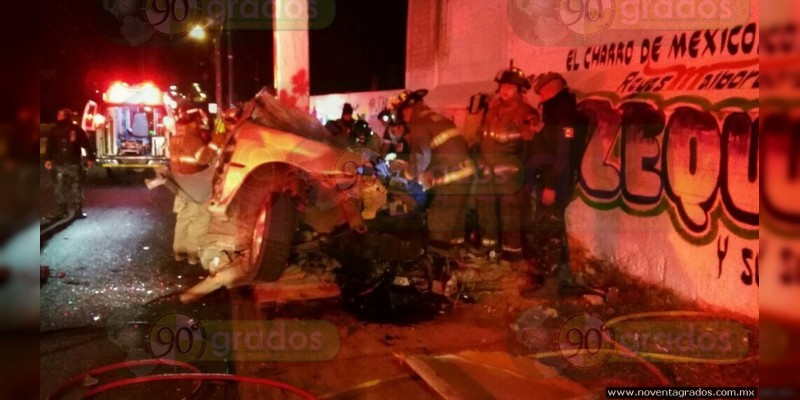 Morelia: Muere en trágico accidente; hay dos heridos  - Foto 1 