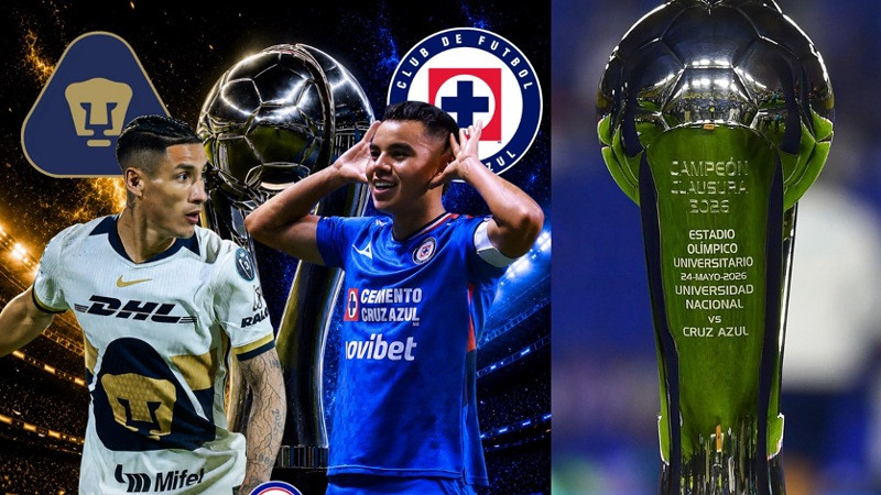 Todo se define en CU: Pumas y Cruz Azul van por la gloria del Clausura 2026 