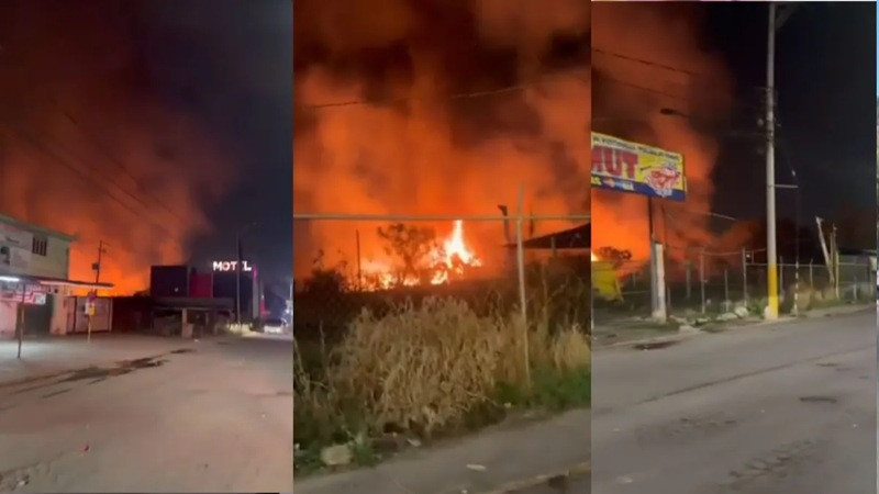 Explosión en mercado de cohetes de San Pablito desata alarma durante la madrugada 