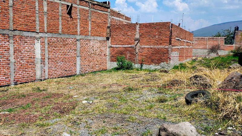 Localizan cadáver en un lote baldío de la colonia Álamos de Jacona, Michoacán  