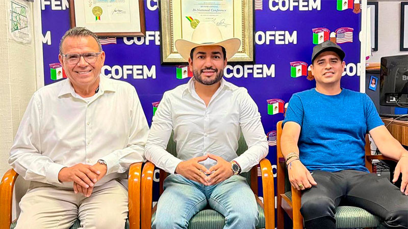 En su visita por EE. UU., Humberto Jiménez estrecha lazos con COFEM para respaldar a migrantes de los Reyes 