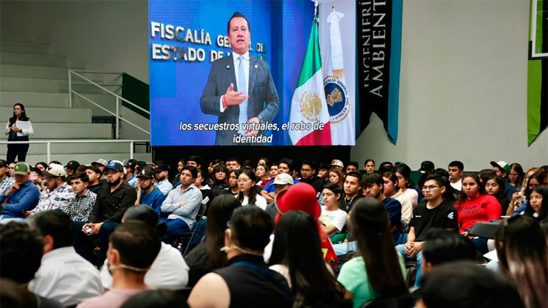 Imparten foro de ciberseguridad a estudiantes del Instituto Tecnológico del Valle de Morelia 