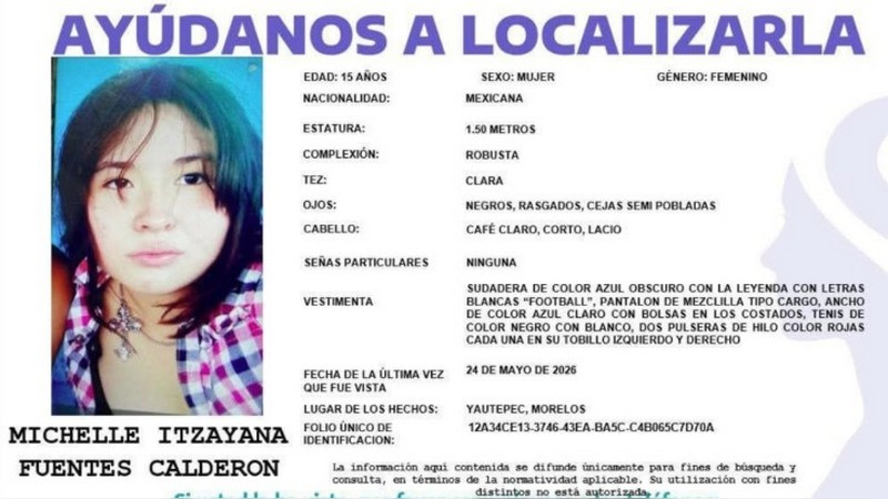 Otra estudiante desaparecida en Morelos: alarma en la UAEM tras la desaparición de Michelle Itzayana 