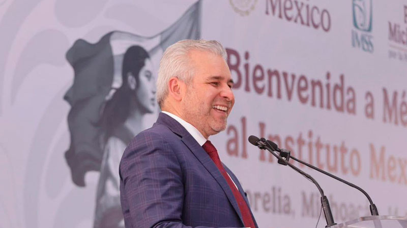 Nuevo hospital del IMSS transformará la salud de 18 municipios: Bedolla 