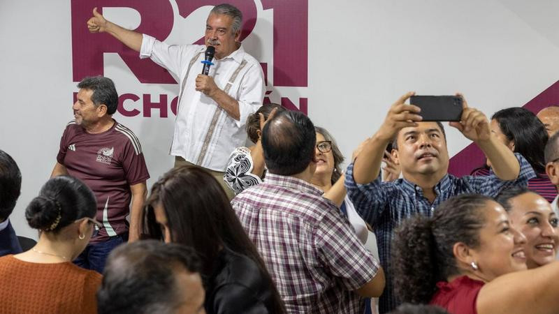 Desde Morelia, Olivio López y corrientes políticas impulsan a Morón para la coordinación de la 4T 