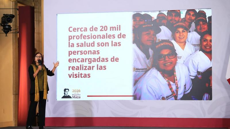 Salud Casa por Casa atiende a más de 18.4 millones de adultos mayores y personas con discapacidad 