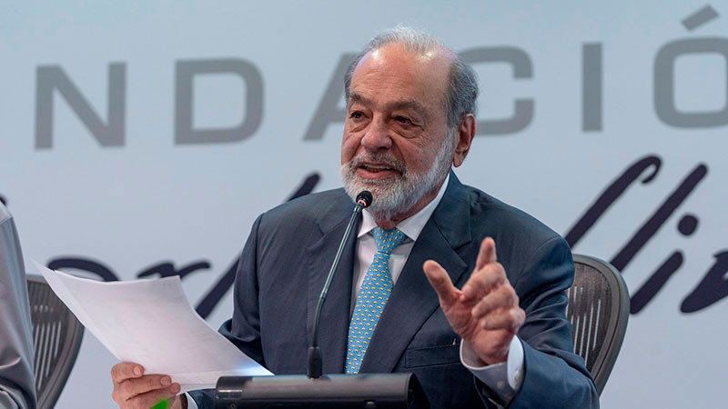 Carlos Slim anuncia inversiones por 5 mil mdd en México para este 2026 