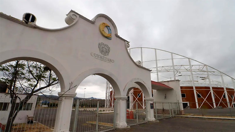 Avanza en tiempo y forma la construcción del Foro Querétaro en Santa Rosa Jáuregui 