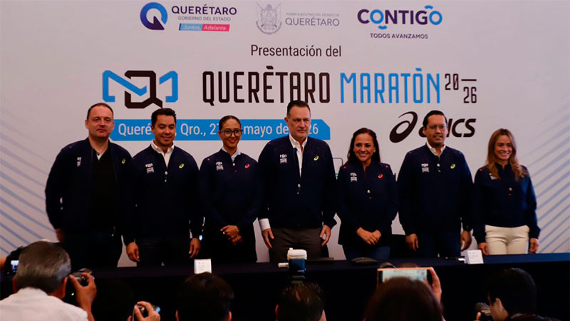 Querétaro no corre, Querétaro vuela; anuncian 16va edición del Querétaro Maratón  