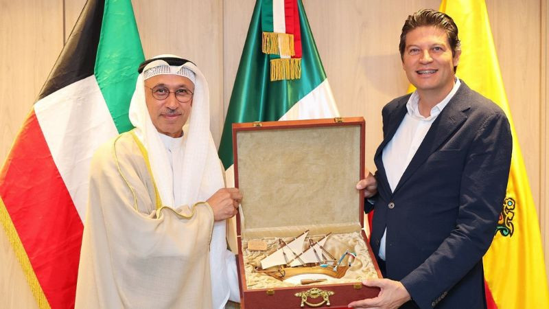 Morelia tiene un futuro próspero: embajador de Kuwait 
