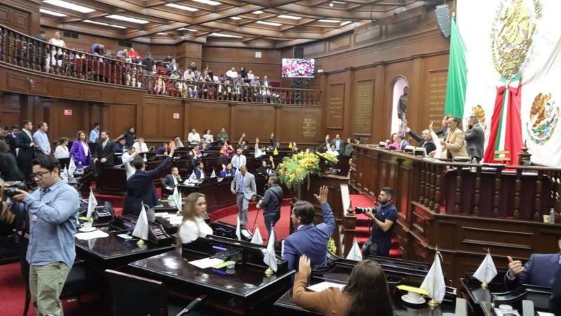 Congreso del Estado fortalece sistema democrático en Michoacán con reforma electoral 