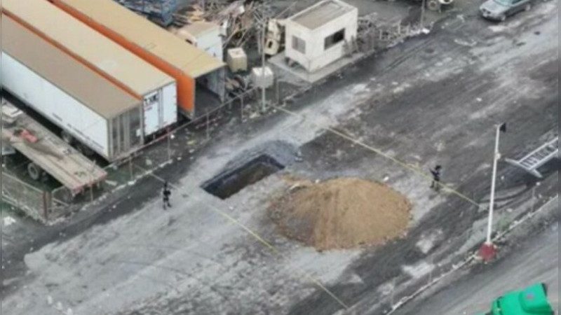 Hallan túnel clandestino de hidrocarburo en Escobedo, Nuevo León, por segundo día consecutivo 
